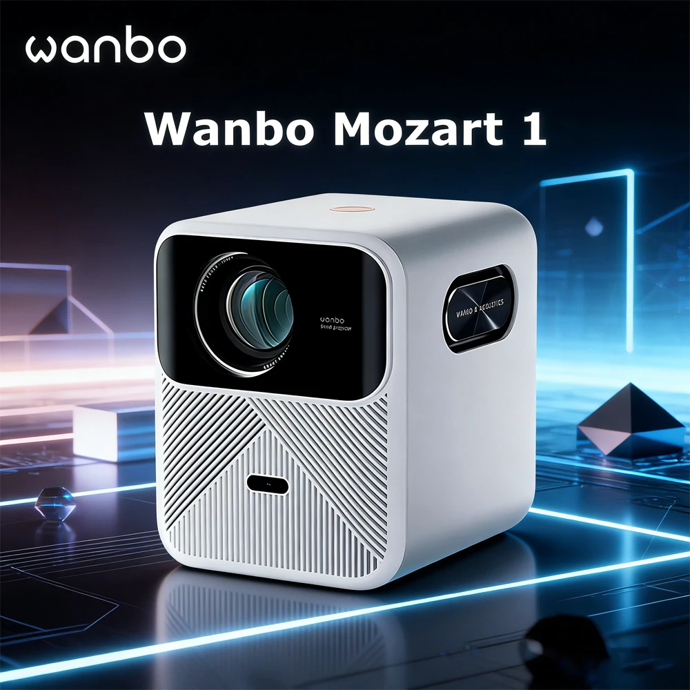 Проектор Wanbo Mozart 1, 900 ANSI, 2*8 Вт, Full HD 1080P, 2K, 4K, Wi-Fi 6, автофокус, Android 9.0, Smart Beam, для домашнего видео-кинотеатра
Проектор Wanbo Mozart 1, 900 ANSI, 2*8 Вт, Full HD 1080P, 2K, 4K, Wi-Fi 6, автофокус, Android 9.0, Smart Beam, для домашнего видео-кинотеатра