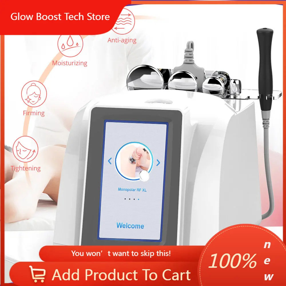 NYMonopolar RF Radio Frequency Skin Tightening RF Face Lift Treatment 4Tips Device
NYMonopolar RF Radio Frequency Skin Tightening RF Face Lift Treatment 4Tips Device