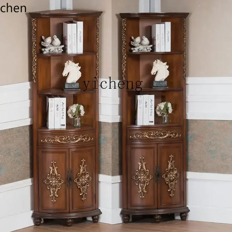 Z31-Chinese and American Style Hand-Painted Flowers Tripod Living Room Bedroom Corner Fan-Shaped Floor Wine Cupboard
Z31-Chinese and American Style Hand-Painted Flowers Tripod Living Room Bedroom Corner Fan-Shaped Floor Wine Cupboard