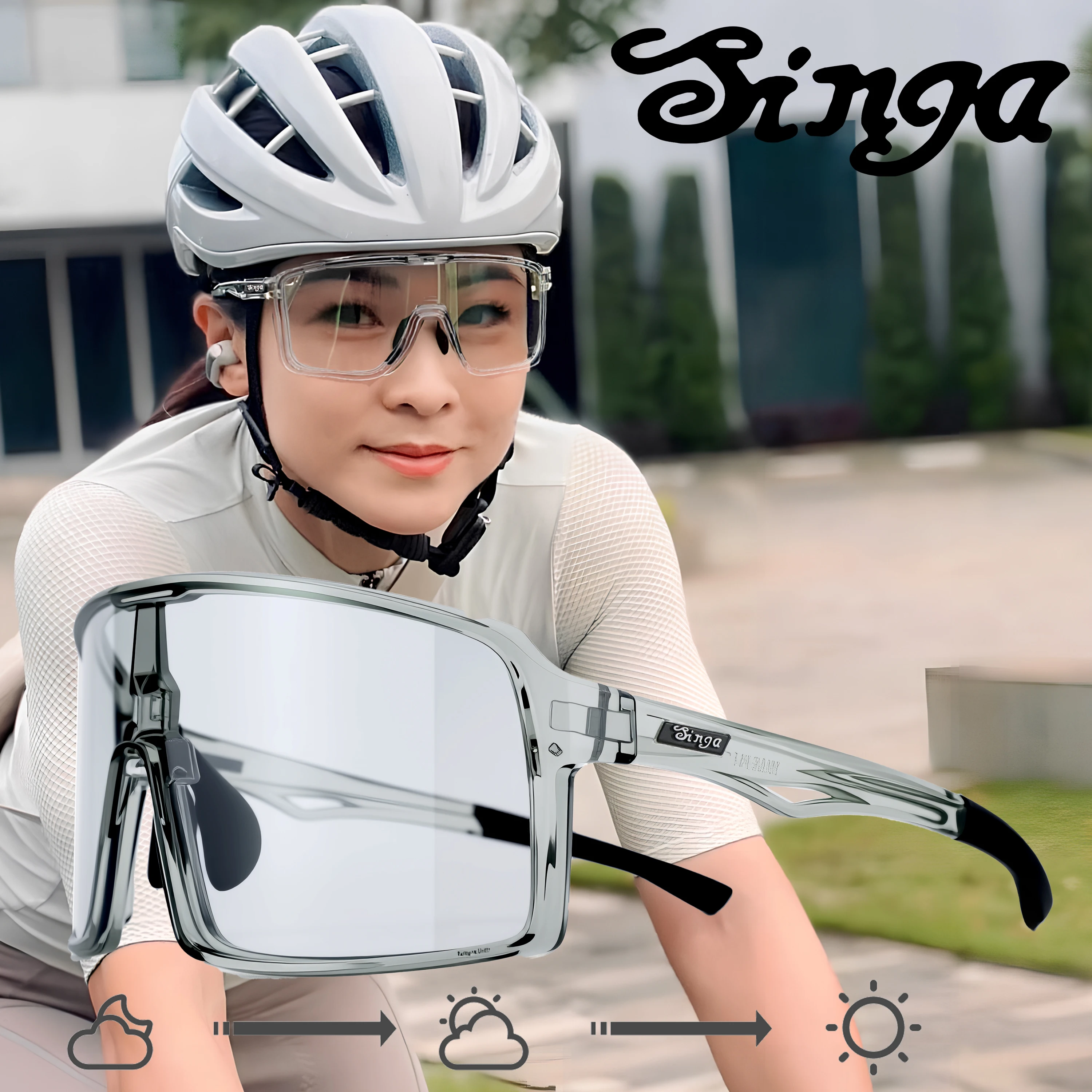 Sports Photochromic Sunglasses for Men Women Cycling Sun Glasses Goggles Bicycle Mountain Bike Women Cycle Eyewear
Sports Photochromic Sunglasses for Men Women Cycling Sun Glasses Goggles Bicycle Mountain Bike Women Cycle Eyewear