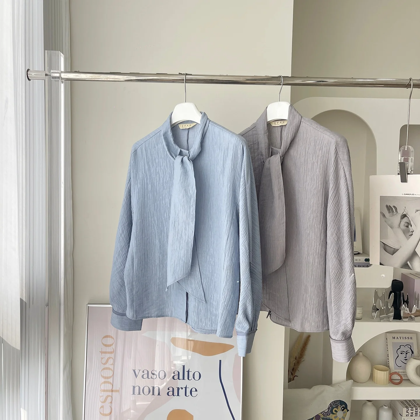 Sweet Korean Style Commute Shirt with Sash Splice Slimming Top Long Sleeve Pure Color Button Detail Straight Cut Women's Shirt
Sweet Korean Style Commute Shirt with Sash Splice Slimming Top Long Sleeve Pure Color Button Detail Straight Cut Women's Shirt