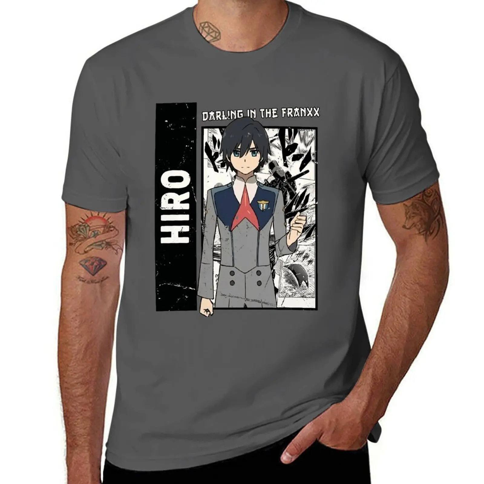 Hiro, in the manga darling the franxx in Hiro Franxx, Darling T-Shirt Daily Casual Short Sleeve Tee Shirt
Hiro, in the manga darling the franxx in Hiro Franxx, Darling T-Shirt Daily Casual Short Sleeve Tee Shirt