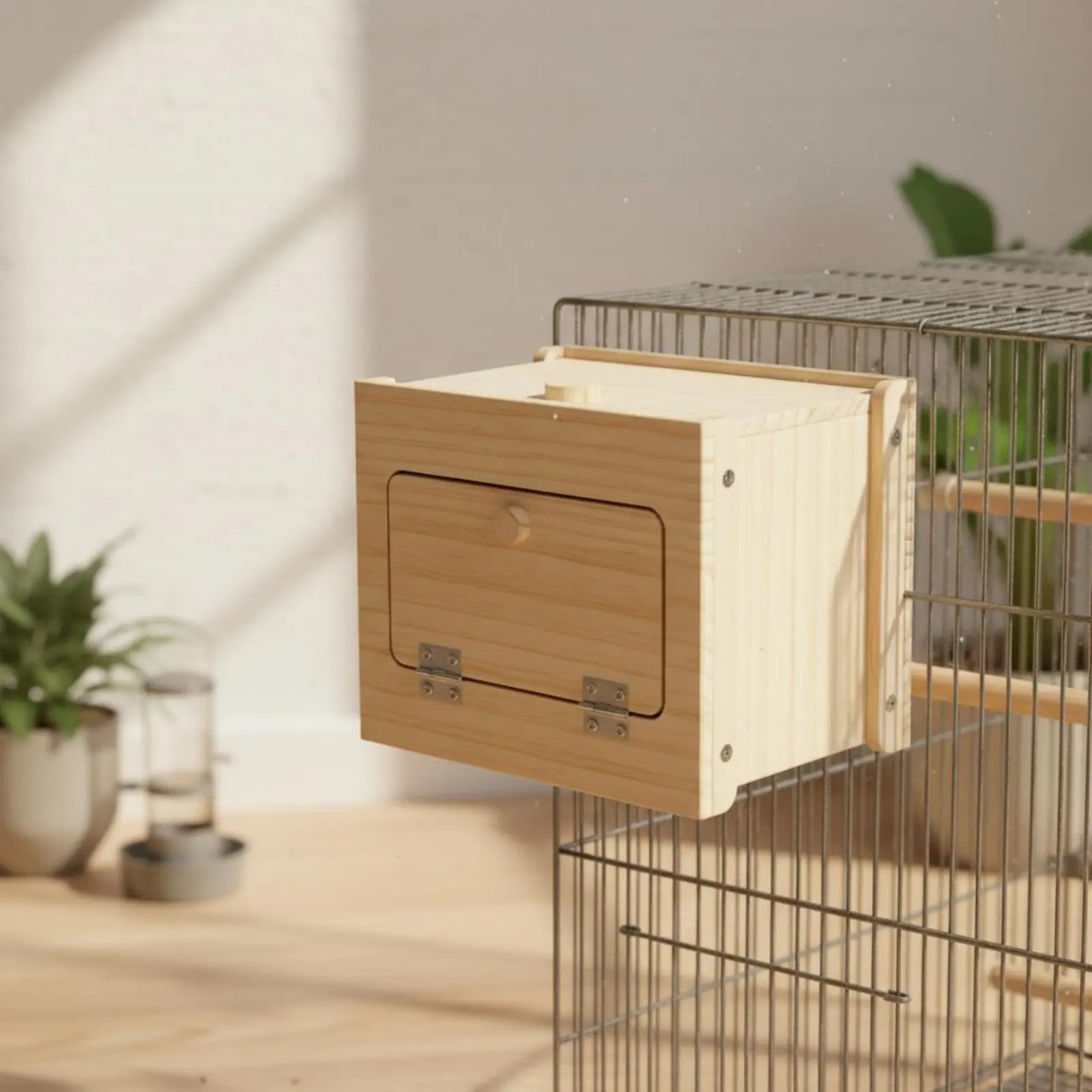 Wooden Avian Hatching Box Easy Observation Window Pet Supply for Aviary
Wooden Avian Hatching Box Easy Observation Window Pet Supply for Aviary