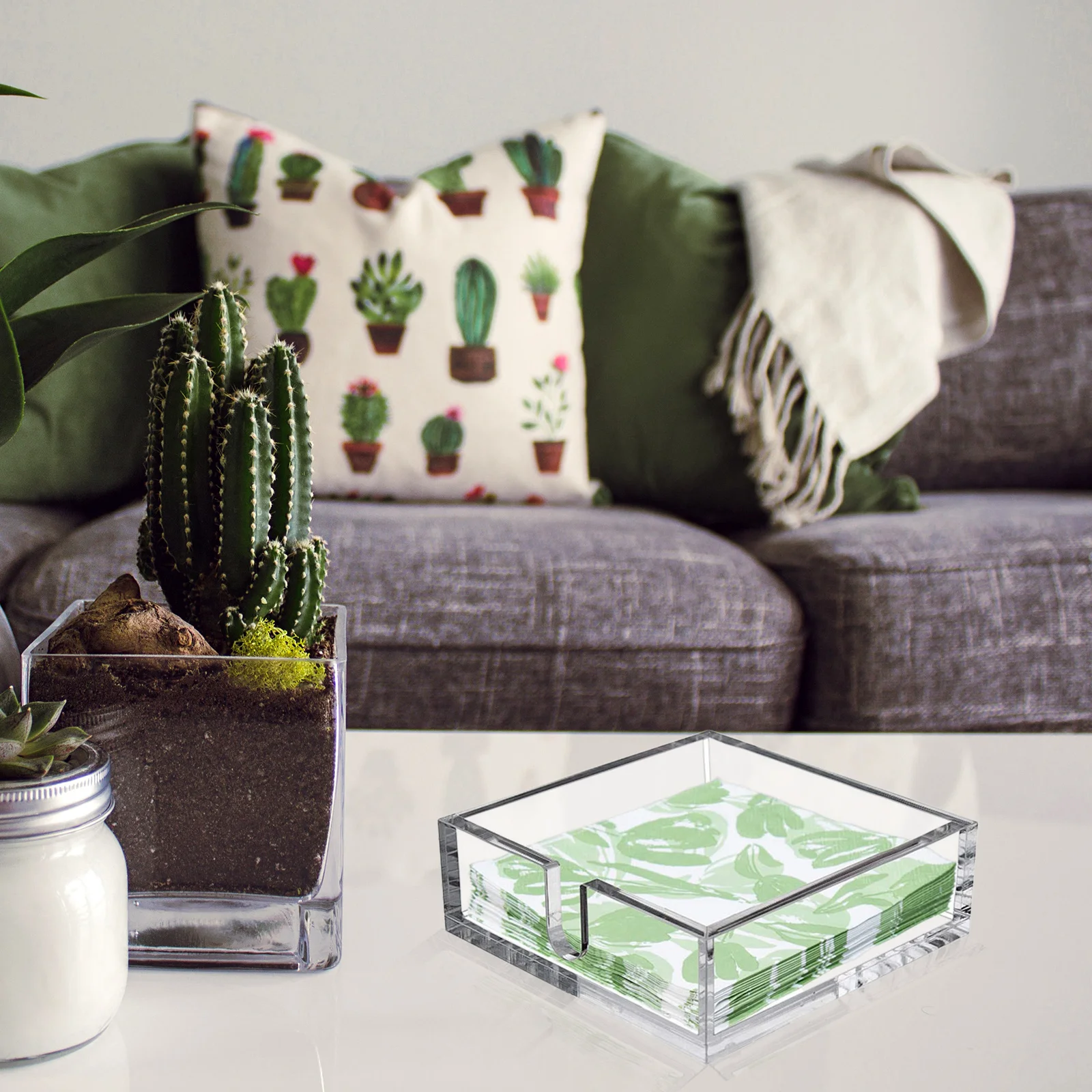 1Pcs Acrylic Napkin Organizer Smooth Surface Comfortable Touch for Dinner Cocktail Party Home Decoration Napkin Holder
1Pcs Acrylic Napkin Organizer Smooth Surface Comfortable Touch for Dinner Cocktail Party Home Decoration Napkin Holder