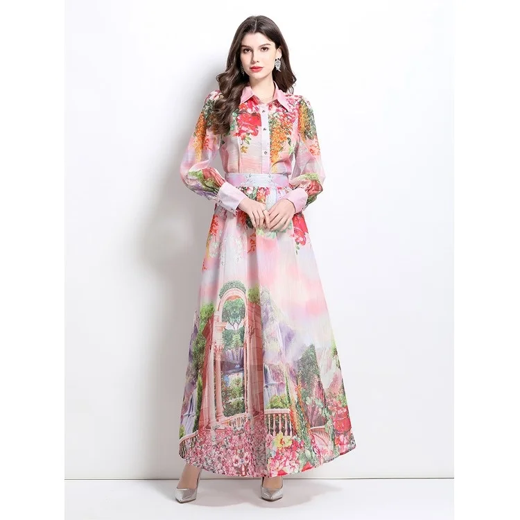 Весна 2024, новинка ETA 2025 с окрашенным узором, топ irt, собранная юбка средней длины, комплект женской моды, длинный полиэстер...
Весна 2024, новинка ETA 2025 с окрашенным узором, топ irt, собранная юбка средней длины, комплект женской моды, длинный полиэстер...