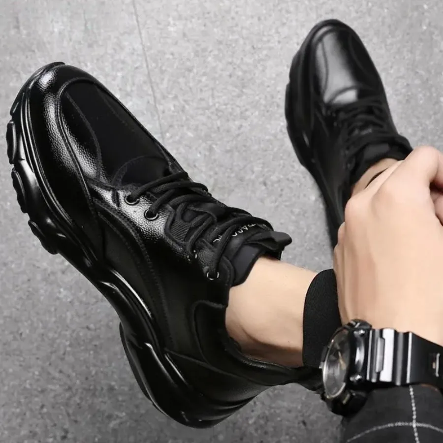 Мужские кроссовки для активного отдыха, повседневные спортивные туфли на шнуровке с утолщенной нескользящей подошвой
Мужские кроссовки для активного отдыха, повседневные спортивные туфли на шнуровке с утолщенной нескользящей подошвой