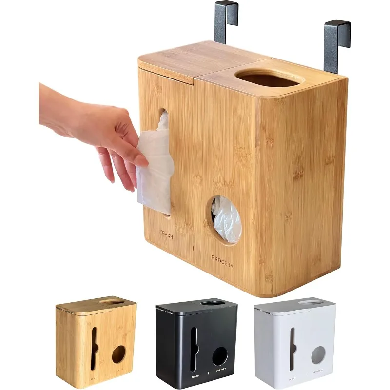 Trash Bag Dispenser & Grocery Bag Holder - The Original 2 in 1 Plastic Bag Holder for Grocery Bags and Garbage Bags
Trash Bag Dispenser & Grocery Bag Holder - The Original 2 in 1 Plastic Bag Holder for Grocery Bags and Garbage Bags
