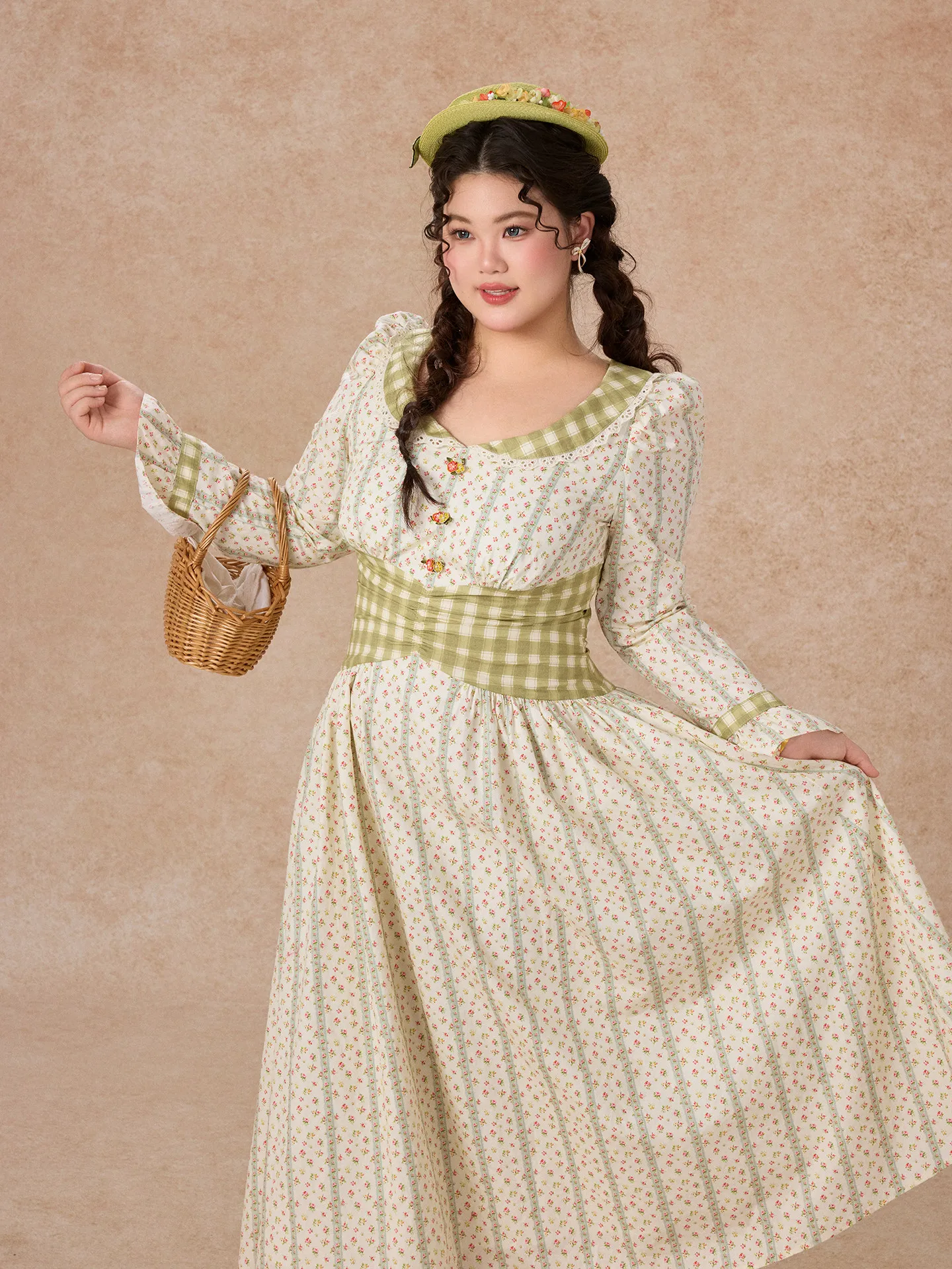 TIYIHAILEY Spring Autumn Women Dress XL-4XL Vintage Full Sleeve Long Maxi Ladies 100% Cotton High Waist Printed Plaid Patchwork
TIYIHAILEY Spring Autumn Women Dress XL-4XL Vintage Full Sleeve Long Maxi Ladies 100% Cotton High Waist Printed Plaid Patchwork