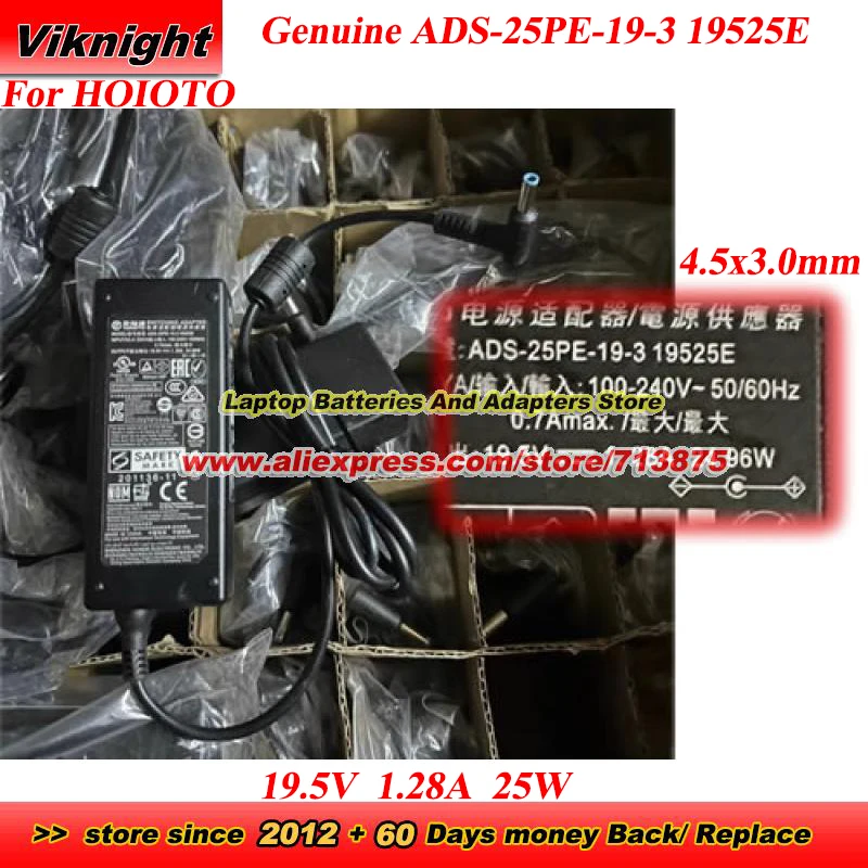 Подлинная HOIOTO ADS-25PE-19-3 19525E адаптер переменного тока 19.5V 1.28A 25W для HP монитор M22F M24F M27F M27FQFW m27fqFHD 4.5x3.0mm зарядное устройство
Подлинная HOIOTO ADS-25PE-19-3 19525E адаптер переменного тока 19.5V 1.28A 25W для HP монитор M22F M24F M27F M27FQFW m27fqFHD 4.5x3.0mm зарядное устройство