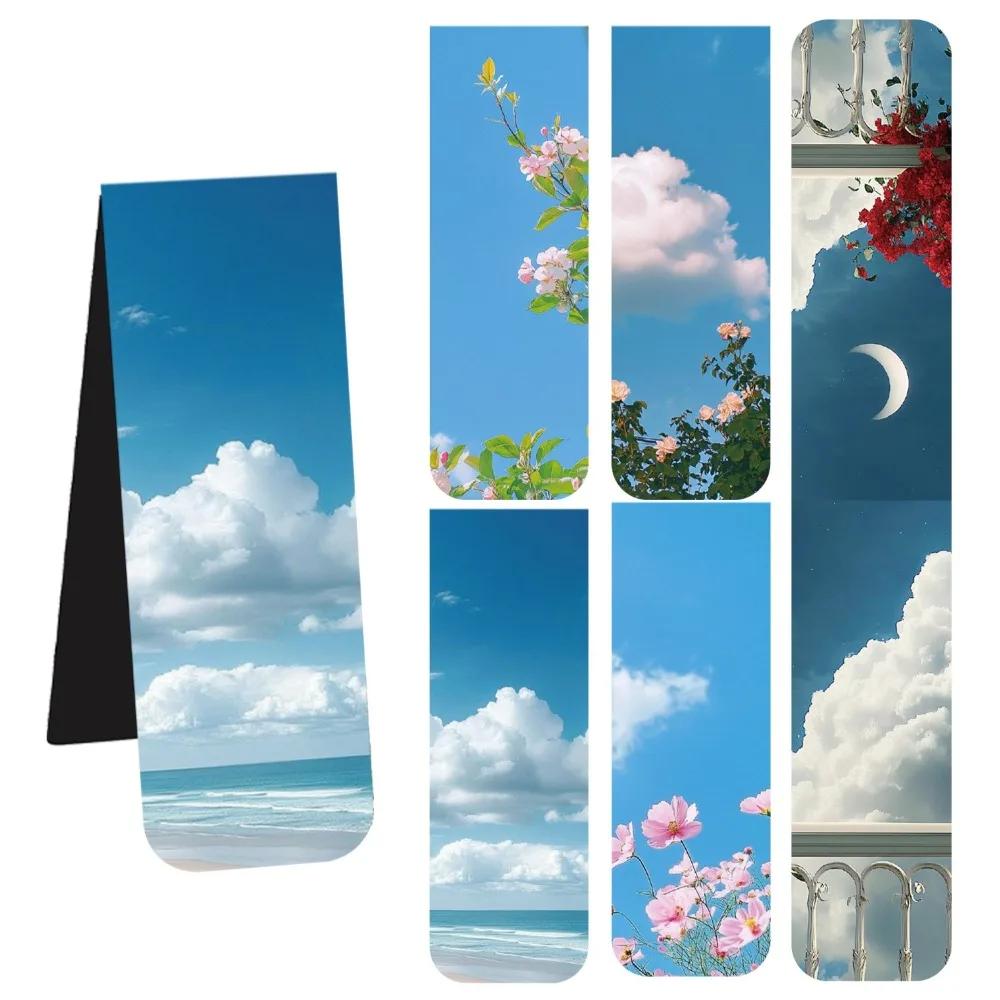 5pcs/set Fun 4.7inch Magnetic Bookmark Set Multicolor Foldable Page Markers Clip Cardboard Waterproof Book Marks Teachers Gift
5pcs/set Fun 4.7inch Magnetic Bookmark Set Multicolor Foldable Page Markers Clip Cardboard Waterproof Book Marks Teachers Gift
