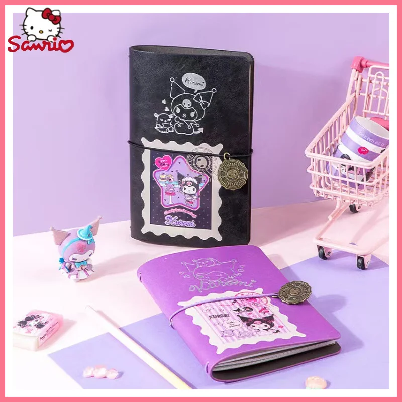 Sanrio модный дорожный мультяшный милый изысканный ледгер Kuromi креативный кожаный блокнот Чековая книжка студенческие канцелярские подарки
Sanrio модный дорожный мультяшный милый изысканный ледгер Kuromi креативный кожаный блокнот Чековая книжка студенческие канцелярские подарки