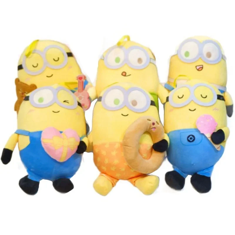 6 шт./лот, 8 дюймов, популярные плюшевые игрушки с миньонами, Боб Стюарт, мягкие желтые куклы для детей, подарки
6 шт./лот, 8 дюймов, популярные плюшевые игрушки с миньонами, Боб Стюарт, мягкие желтые куклы для детей, подарки