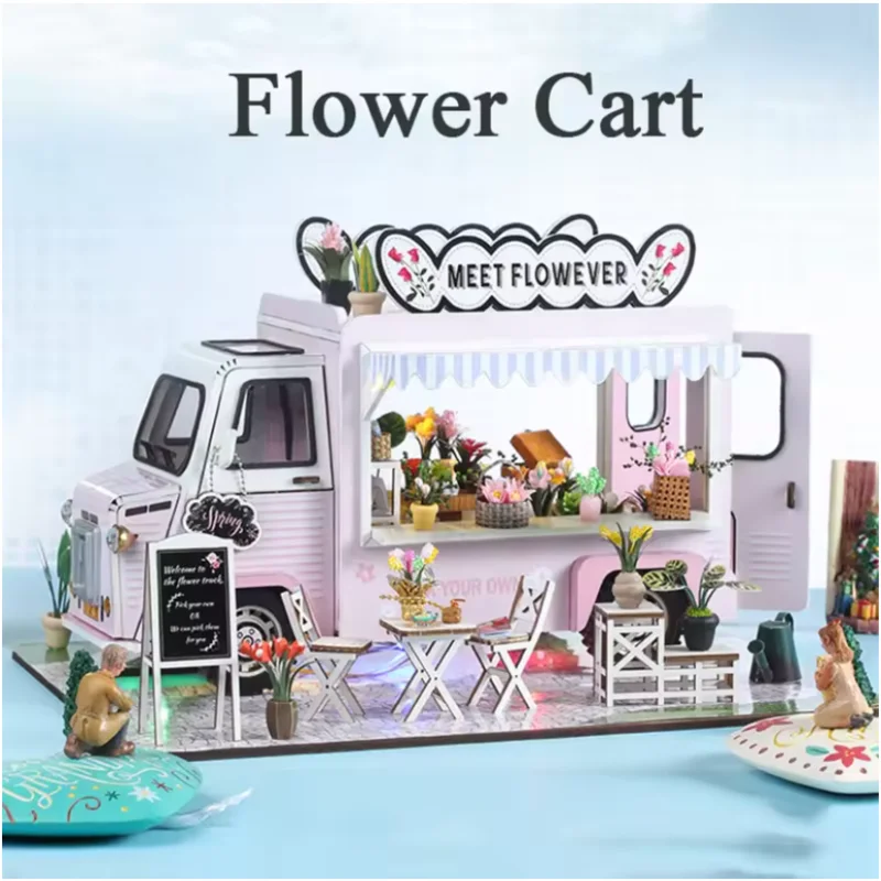 OUZEY DIY Miniature Camper Van Model Kit - 3D Wooden Puzzle & Mobile House Building Toy for Creative Teens
OUZEY DIY Miniature Camper Van Model Kit - 3D Wooden Puzzle & Mobile House Building Toy for Creative Teens