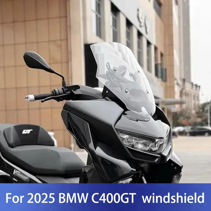 For 2025 BMW C400GT C400GT Motorcycle modification raised windshield windscree chest protectionn front glass rainproof board
For 2025 BMW C400GT C400GT Motorcycle modification raised windshield windscree chest protectionn front glass rainproof board