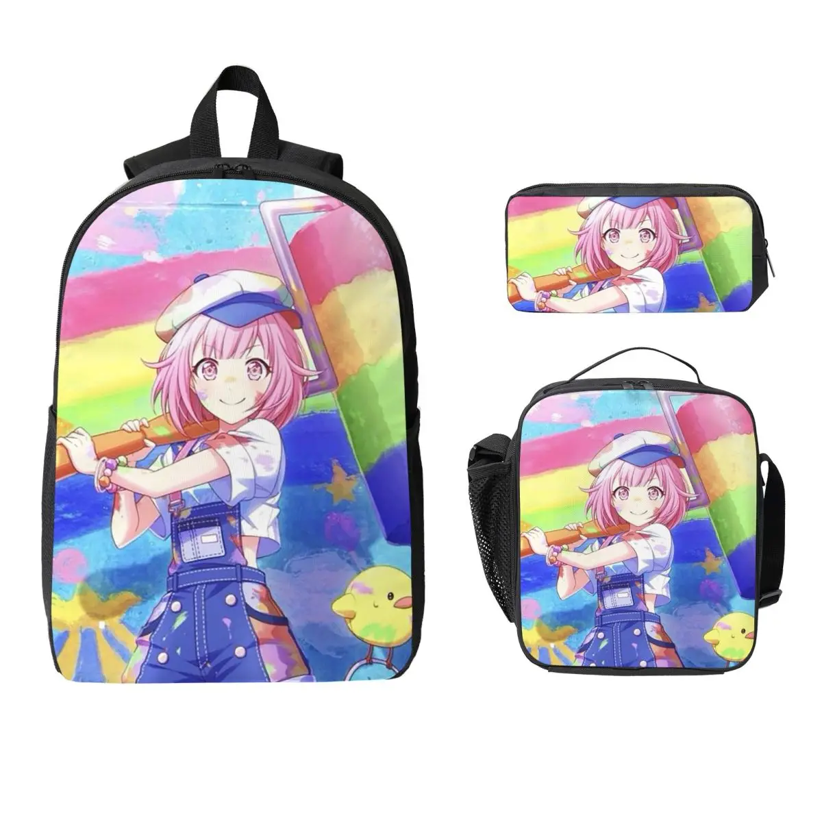 Emu Otori Wonderhoy Stamp Backpack Student BookBag School Bag Laptop Shoulder Bags 3ps Insulated Lunch Bag Pencil Case
Emu Otori Wonderhoy Stamp Backpack Student BookBag School Bag Laptop Shoulder Bags 3ps Insulated Lunch Bag Pencil Case