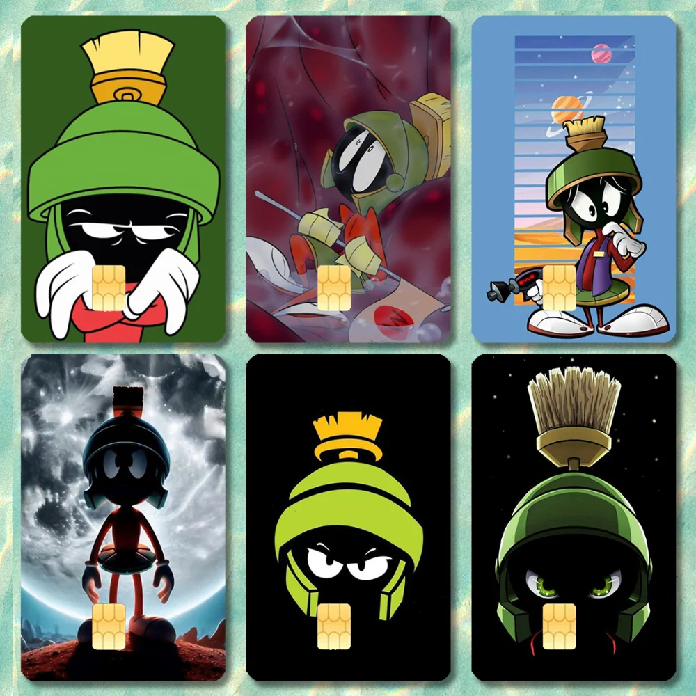 M-MarvinS the M-Martian Stickers Cartoon Credit Card Visa Debit Bank Charge Card Bus Metro Waterproof Sticker Decal Decoration
M-MarvinS the M-Martian Stickers Cartoon Credit Card Visa Debit Bank Charge Card Bus Metro Waterproof Sticker Decal Decoration
