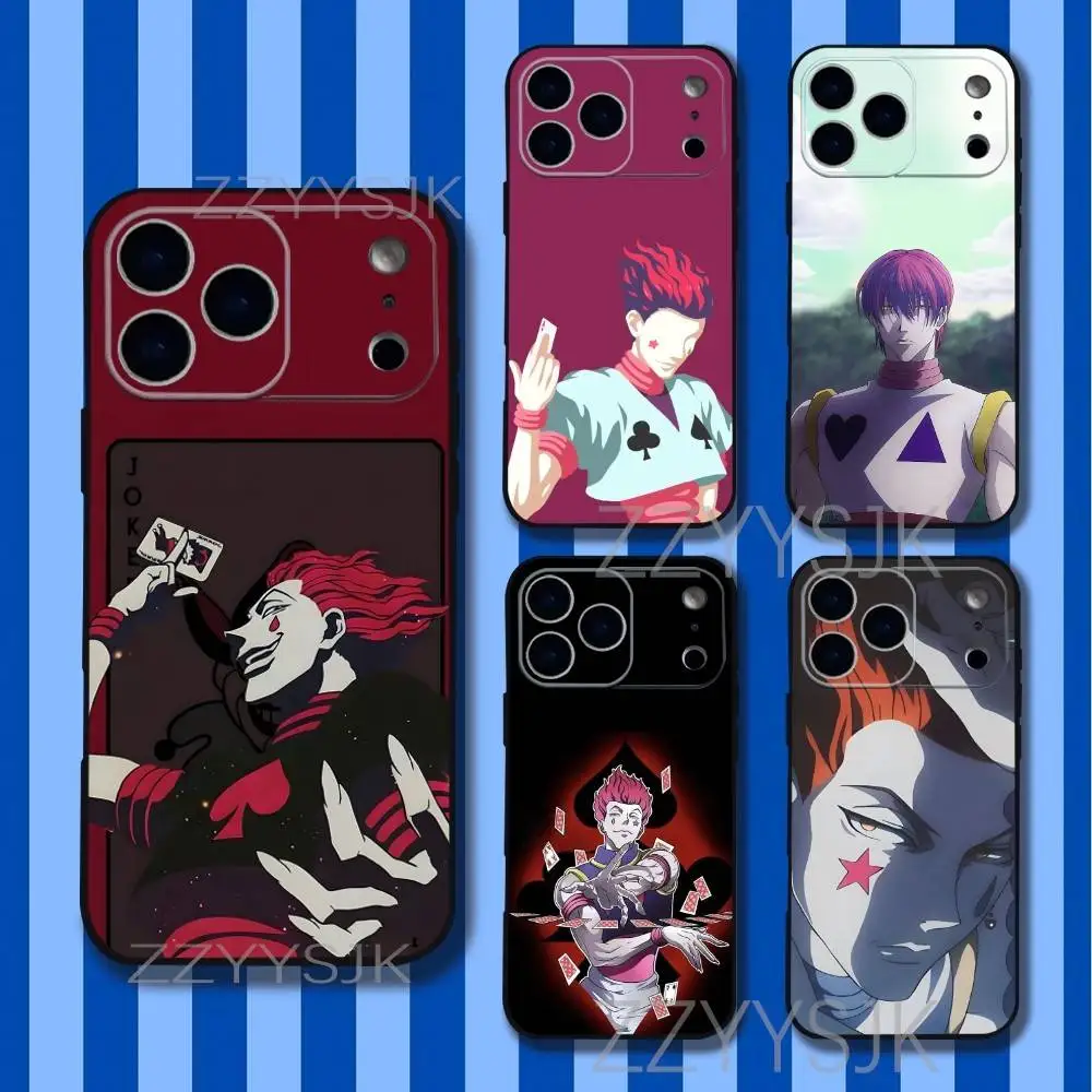 Hisoka HXH H-Hunter For iPhone 17,16,15,14,13,12,11,Air,X,XR,Pro,Max,Plus TPU Soft Skin-friendly Cover
Hisoka HXH H-Hunter For iPhone 17,16,15,14,13,12,11,Air,X,XR,Pro,Max,Plus TPU Soft Skin-friendly Cover