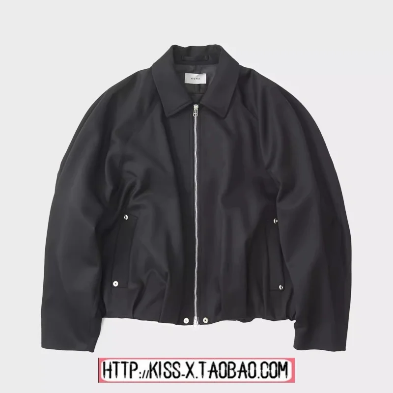 Trendy 2026 CONZ BALOON ZIP up Woolen Gauze 3D Draping Jacket Coat Casual Style Long Sleeve Zipper Closure Unisex Jacket
Trendy 2026 CONZ BALOON ZIP up Woolen Gauze 3D Draping Jacket Coat Casual Style Long Sleeve Zipper Closure Unisex Jacket