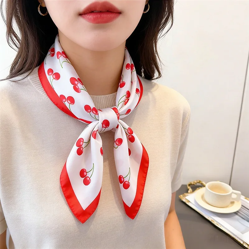 Scarf Handkerchief Hijab Silk Fashion Square Shawls Wraps Neckerchief Headband Bandana Ribbon Luxury Foulards Femme Brands
Scarf Handkerchief Hijab Silk Fashion Square Shawls Wraps Neckerchief Headband Bandana Ribbon Luxury Foulards Femme Brands