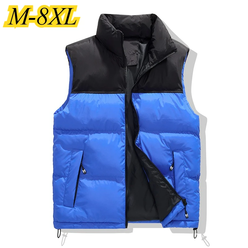 Mens Vest Fashion Stand Collar Outdoor Camping Thickened Warm Jacket Patchwork Street Style Lightweight Winter Sleeveless Gilet
Mens Vest Fashion Stand Collar Outdoor Camping Thickened Warm Jacket Patchwork Street Style Lightweight Winter Sleeveless Gilet