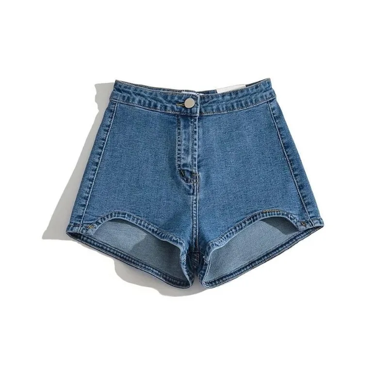 Women High Waist Denim Shorts 2026 Elastic Stretch Irregular Hem Skinny Slim Fit Bodycon Hot Pants Summer Streetwear
Women High Waist Denim Shorts 2026 Elastic Stretch Irregular Hem Skinny Slim Fit Bodycon Hot Pants Summer Streetwear