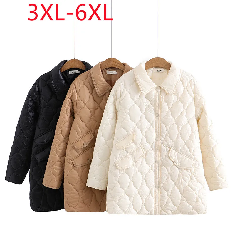 New 2022 Ladies Winter Plus Size Tops For Women Large Size Long Sleeve Button cotton-padded clothes Coat 3XL 4XL 5XL 6XL
New 2022 Ladies Winter Plus Size Tops For Women Large Size Long Sleeve Button cotton-padded clothes Coat 3XL 4XL 5XL 6XL
