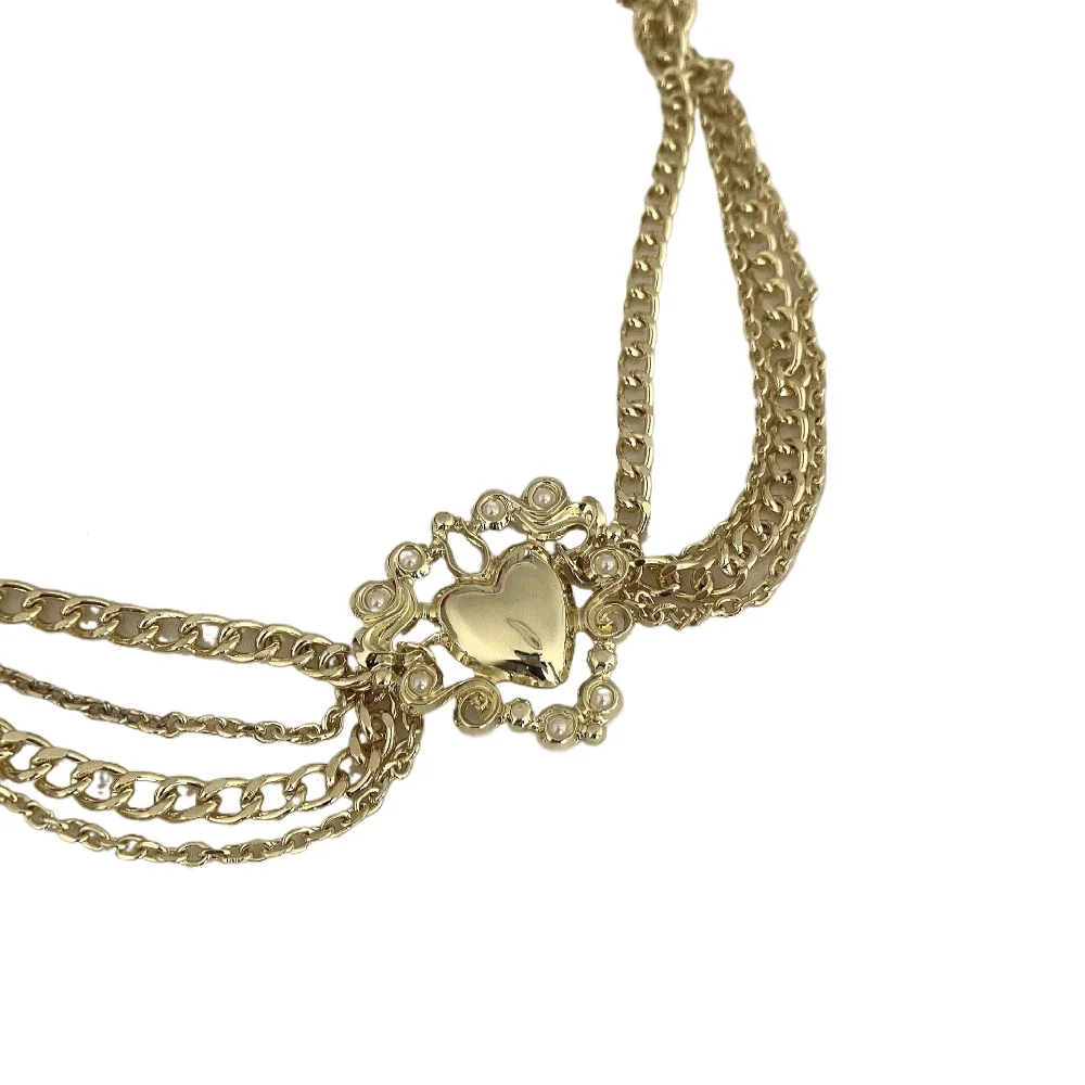 Многослойная поясная цепочка Gold Love, женское платье, поясная цепочка, аксессуары с бахромой
Многослойная поясная цепочка Gold Love, женское платье, поясная цепочка, аксессуары с бахромой