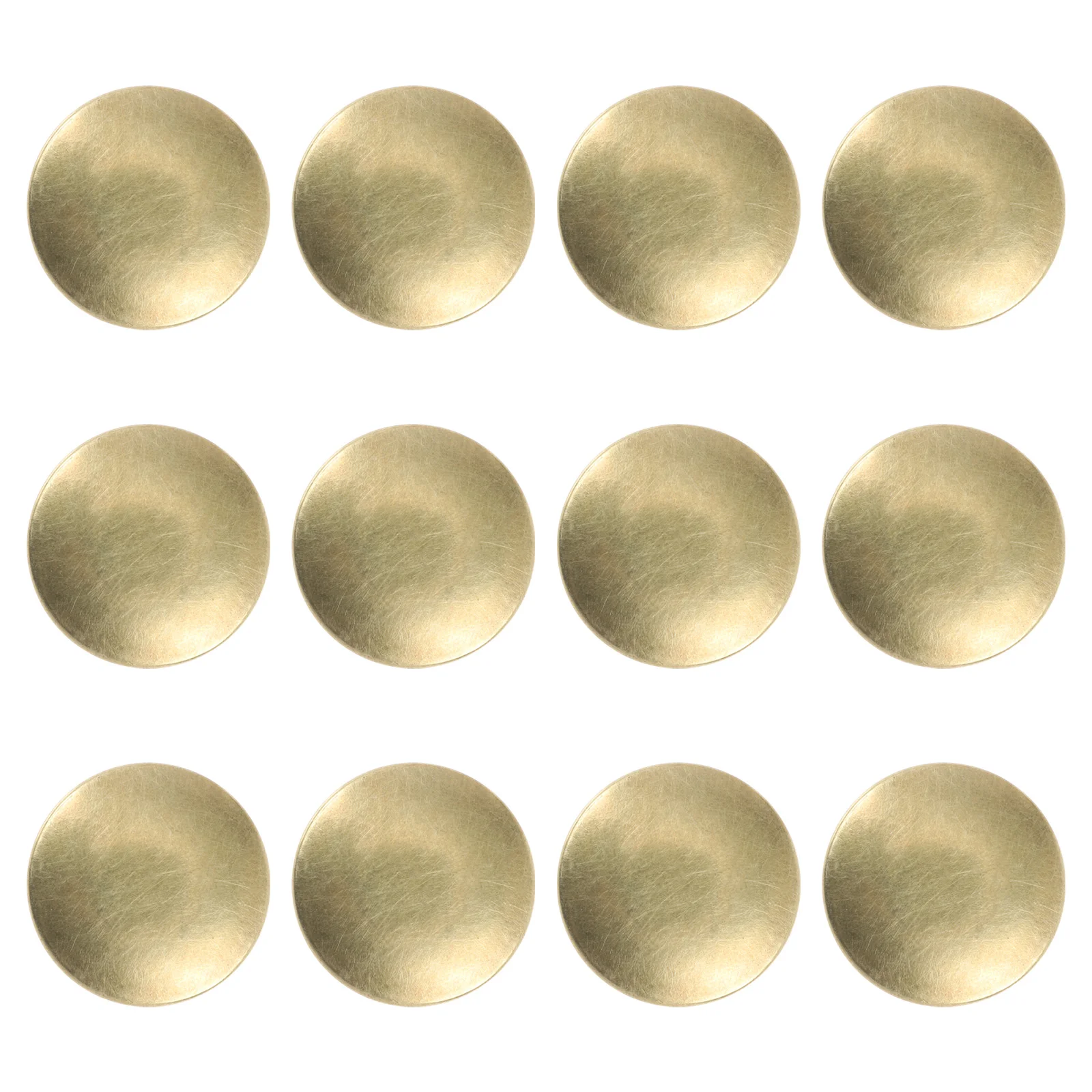 12 Pcs Cabinet Door Handle Round Drawer Knobs 140g Brass Safe Easy Install Home Furniture Wardrobe Bookcase
12 Pcs Cabinet Door Handle Round Drawer Knobs 140g Brass Safe Easy Install Home Furniture Wardrobe Bookcase