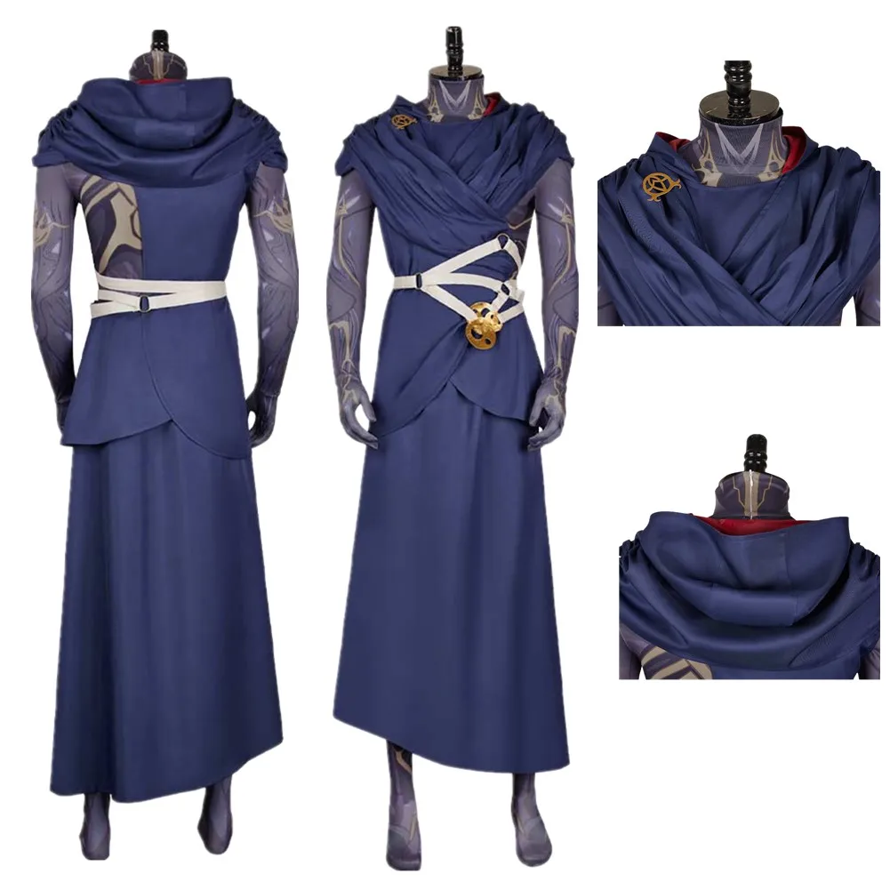 Arcane Viktor Cosplay Costume Fantasy Game LOL Viktor Hoodie Belt Costume Roleplay Outfit Halloween Carnival Suit for Adult Men
Arcane Viktor Cosplay Costume Fantasy Game LOL Viktor Hoodie Belt Costume Roleplay Outfit Halloween Carnival Suit for Adult Men