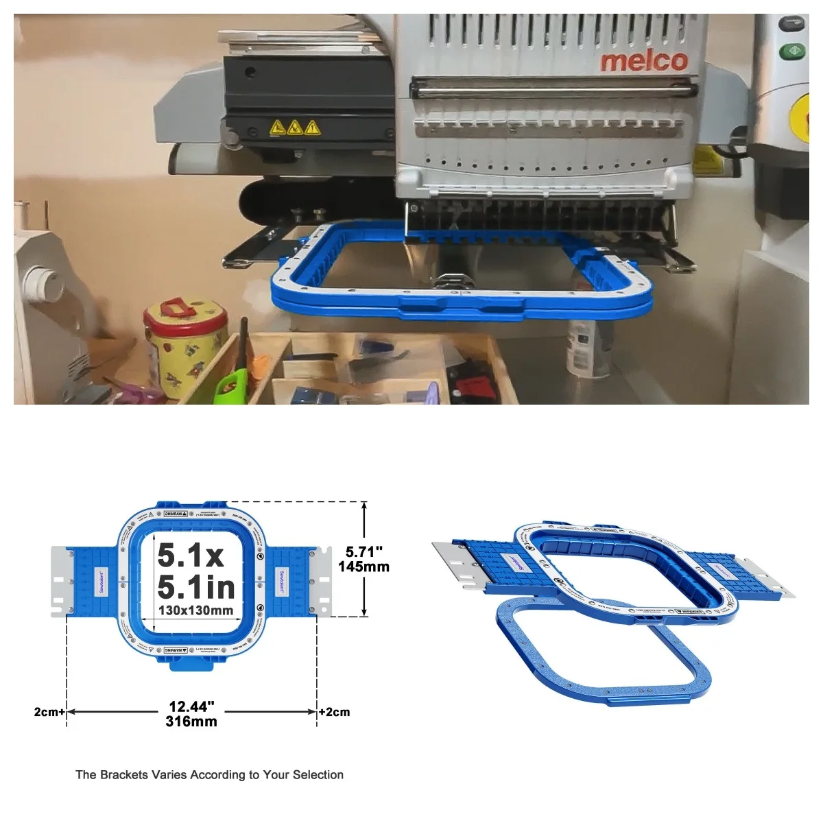 Magnetic hoop for Melco Amaya Bravo Magnetic Mighty Hoop Frame Embroidery Hoops for Amaya Bravo EMT16 Series Embroidery Machine
Magnetic hoop for Melco Amaya Bravo Magnetic Mighty Hoop Frame Embroidery Hoops for Amaya Bravo EMT16 Series Embroidery Machine