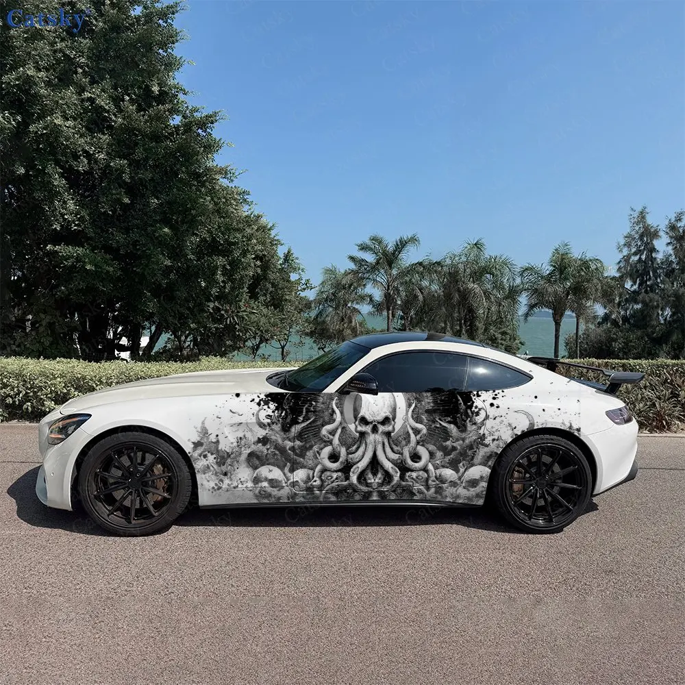 2pcs Cthulhu Skull Frenzy, Durable, Fade-resistant, Enhance Vehicle Aesthetics With Bold Artistic Design Car Vinyl Wraps
2pcs Cthulhu Skull Frenzy, Durable, Fade-resistant, Enhance Vehicle Aesthetics With Bold Artistic Design Car Vinyl Wraps