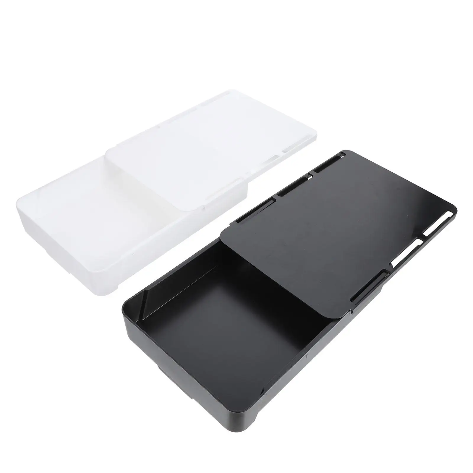 2Pcs Adhesive Drawer Storage Box Hidden Case Large Capacity Desk Organizer Stationery Bathroom Kitchen Study Safe Environmental
2Pcs Adhesive Drawer Storage Box Hidden Case Large Capacity Desk Organizer Stationery Bathroom Kitchen Study Safe Environmental