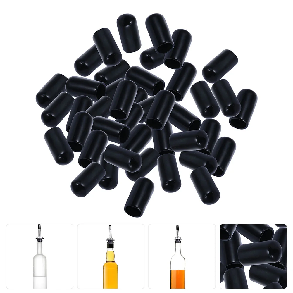 50 Pcs Pourer Dust Cap Bottles Drinks Beverages Oil Dispenser Spouts Rubber Cover
50 Pcs Pourer Dust Cap Bottles Drinks Beverages Oil Dispenser Spouts Rubber Cover