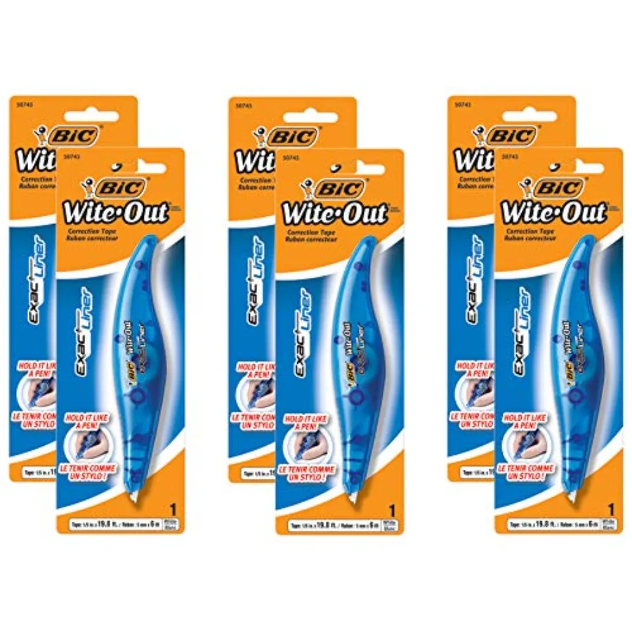 Wite-Out Exact Liner Brand Correction Tape, White
Wite-Out Exact Liner Brand Correction Tape, White