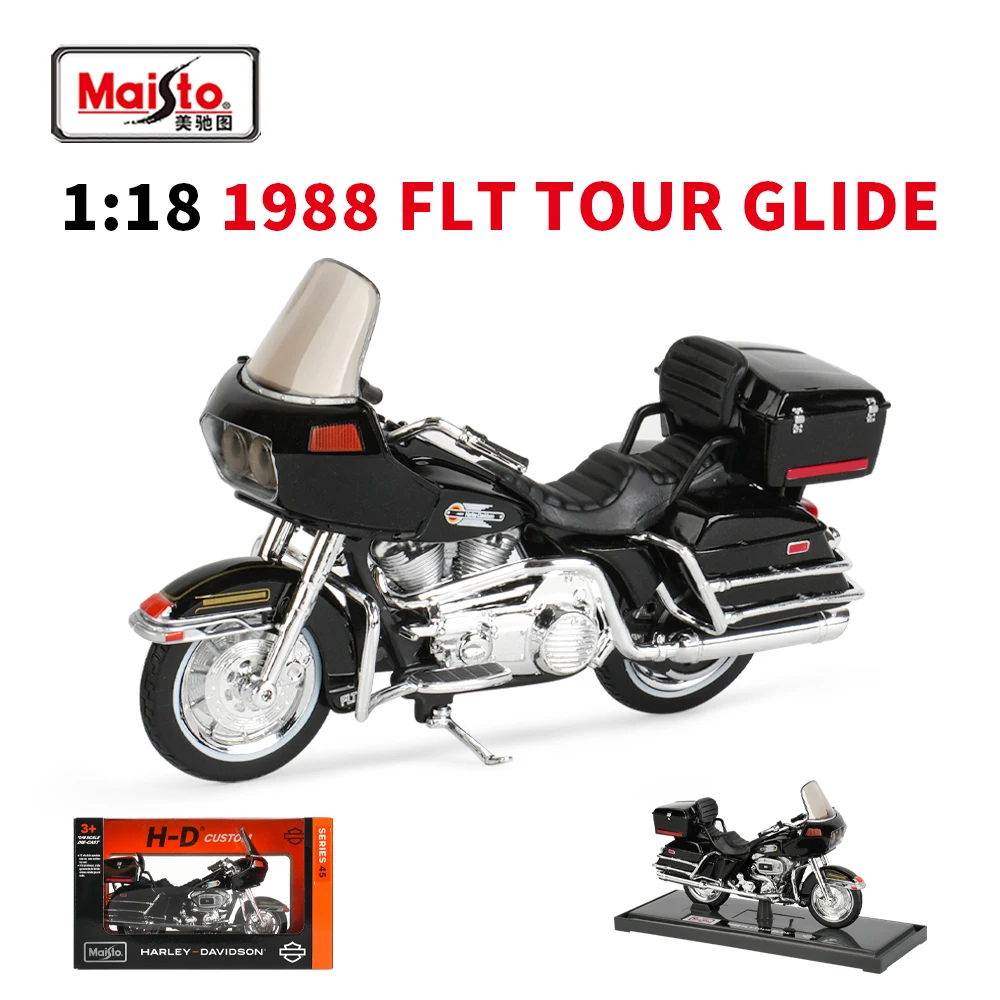 Maisto 1:18 Harley-Davidson 1988 FLT TOUR GLIDE Die Cast Vehicles Collectible Hobbies Motorcycle Model Toys
Maisto 1:18 Harley-Davidson 1988 FLT TOUR GLIDE Die Cast Vehicles Collectible Hobbies Motorcycle Model Toys