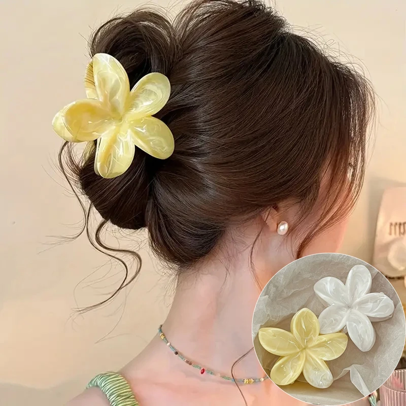 2Pcs Sweet Summer Beach Vacation Large Hair Claw Clip Hairwear Bobo Color Flower Acrylic Horsetail Clip Hairpin Hair accessories
2Pcs Sweet Summer Beach Vacation Large Hair Claw Clip Hairwear Bobo Color Flower Acrylic Horsetail Clip Hairpin Hair accessories