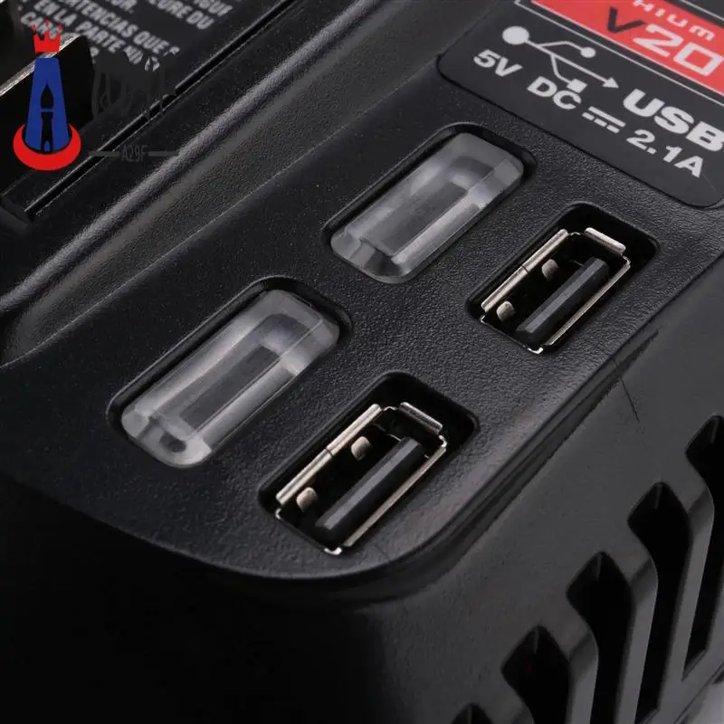 A29F-For CRAFTSMAN 20V 2A Li- Battery Charger CMCB102 Rechargeable Power Tool Lithium Battery Charger Dual USB
A29F-For CRAFTSMAN 20V 2A Li- Battery Charger CMCB102 Rechargeable Power Tool Lithium Battery Charger Dual USB