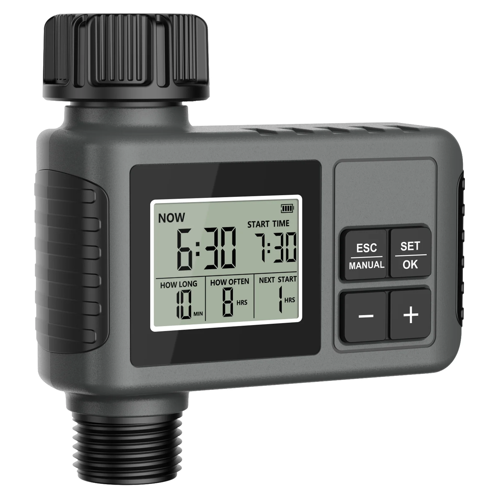 Smart Water Programmer – Automatic Dip Irrigation Timer, IPX5 for Garden & Yard Hose
Smart Water Programmer – Automatic Dip Irrigation Timer, IPX5 for Garden & Yard Hose