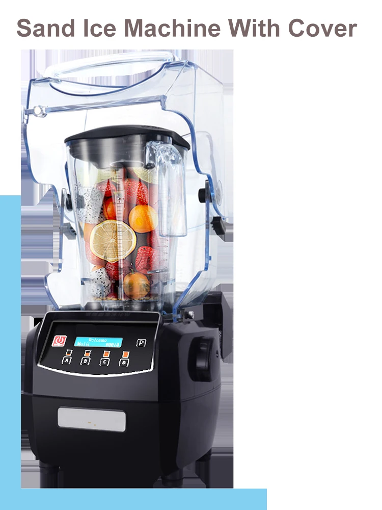Sand Ice Machine With Cover Sand Ice Slushy Making Milk Tea Shop Soundproof Tape Cover Mute Commercial Use
Sand Ice Machine With Cover Sand Ice Slushy Making Milk Tea Shop Soundproof Tape Cover Mute Commercial Use