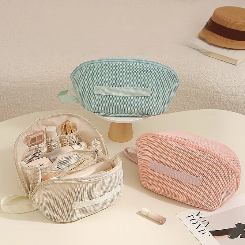 Breathable Mesh Travel Makeup Bag, Lightweight Toiletry Organizer with Compartments, Portable Cosmetic Storage Pouch for Vacatio
Breathable Mesh Travel Makeup Bag, Lightweight Toiletry Organizer with Compartments, Portable Cosmetic Storage Pouch for Vacatio