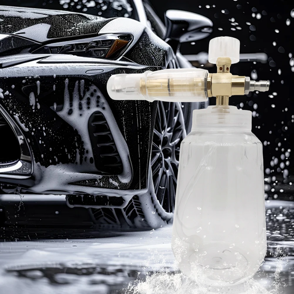 Car Foam Sprayer with Quick Connector Car Soap Foam Pump Sprayer High Pressure Washer Gun for Car Cleaning and Garden Use
Car Foam Sprayer with Quick Connector Car Soap Foam Pump Sprayer High Pressure Washer Gun for Car Cleaning and Garden Use