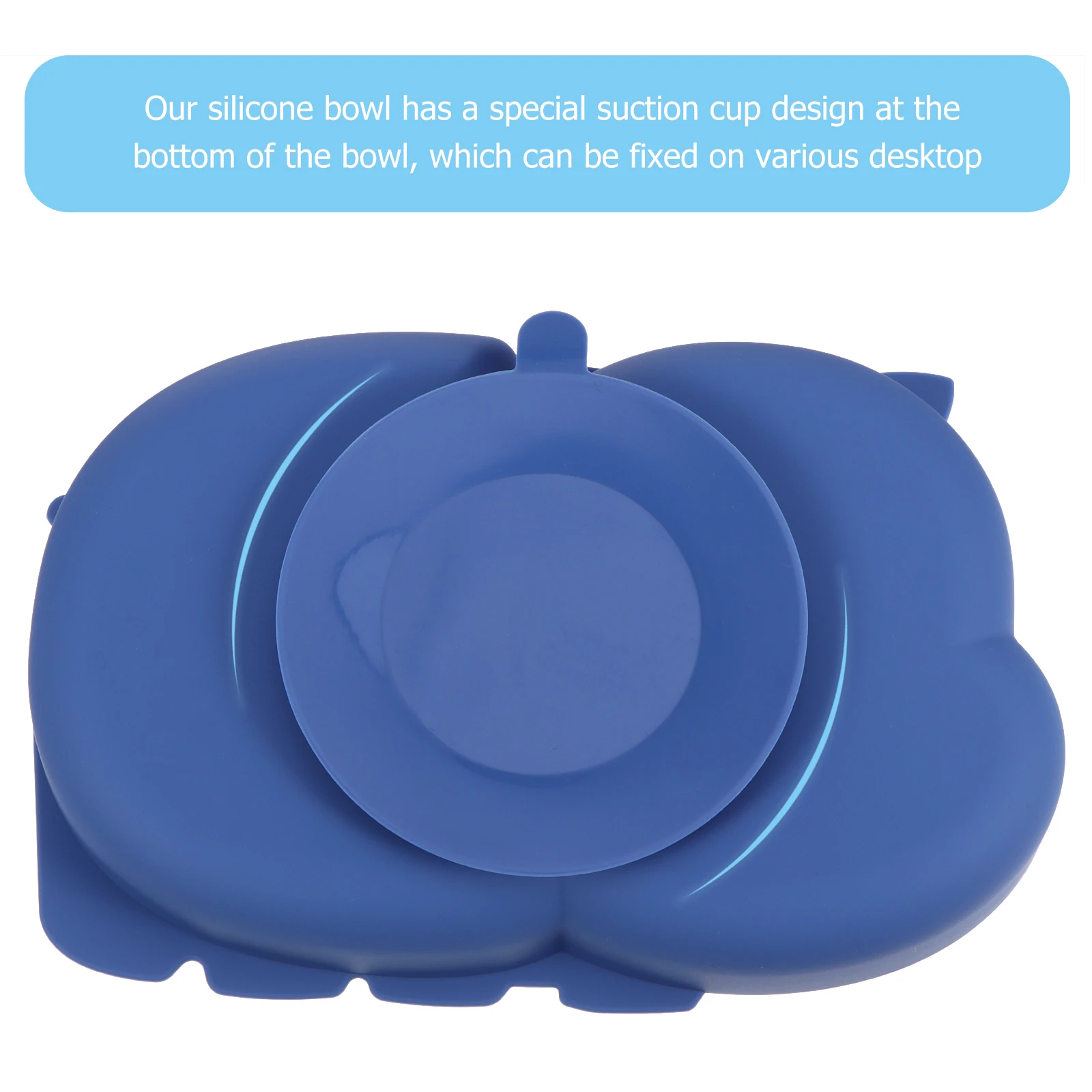 1pc Silicone Baby Dinner Cartoon Cow 3-Compartment Suction Plate For Children Durable Leak-Proof Carry Gift For Baby
1pc Silicone Baby Dinner Cartoon Cow 3-Compartment Suction Plate For Children Durable Leak-Proof Carry Gift For Baby