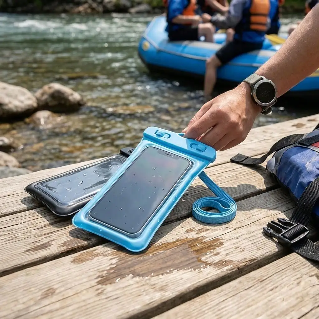 2Pcs Universal Mobile Phone Waterproof Bags, With Adjustable Lanyards, Suitable For Outdoor Activities
2Pcs Universal Mobile Phone Waterproof Bags, With Adjustable Lanyards, Suitable For Outdoor Activities