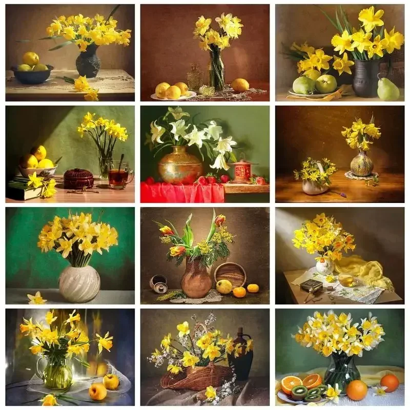 590199 PhotoCustom Yellow Flowers Paint By Numbers With Frame For Adults Painting By Numbers On Canvas Wall Decoration Crafts
590199 PhotoCustom Yellow Flowers Paint By Numbers With Frame For Adults Painting By Numbers On Canvas Wall Decoration Crafts