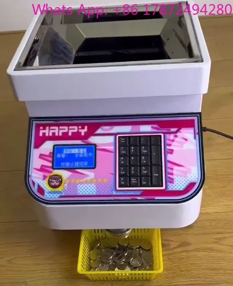 New Automatic Coin Counter, Electronic Digital Counting Machine for Amusement Center
New Automatic Coin Counter, Electronic Digital Counting Machine for Amusement Center