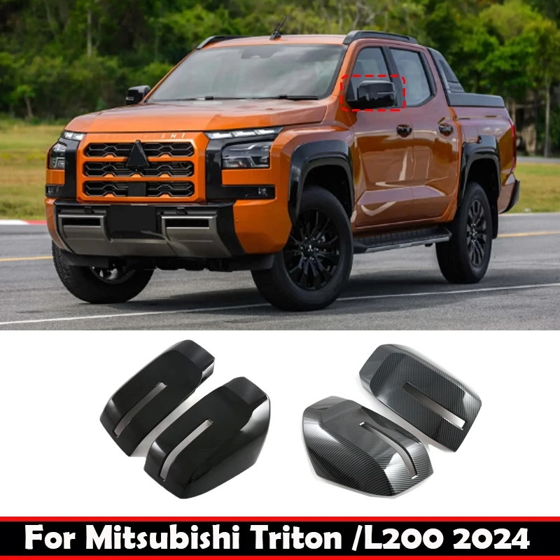For Mitsubishi Triton /L200 2024 ABS Carbon Fiber Look Side Door Mirror Rear View Rearview Trim Car Cover external Accessories
For Mitsubishi Triton /L200 2024 ABS Carbon Fiber Look Side Door Mirror Rear View Rearview Trim Car Cover external Accessories