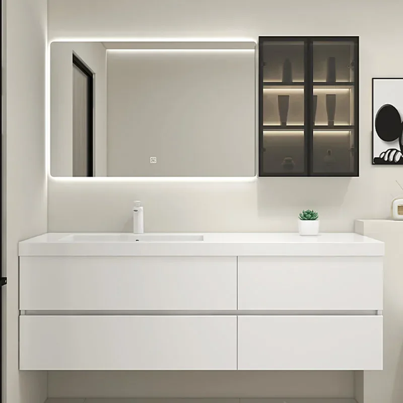 Postmodern Luxury Mirror Cabinet Modern Sink European Wooden Storage Bathroom Cabinet Organization Modern Szafka Room Furniture
Postmodern Luxury Mirror Cabinet Modern Sink European Wooden Storage Bathroom Cabinet Organization Modern Szafka Room Furniture