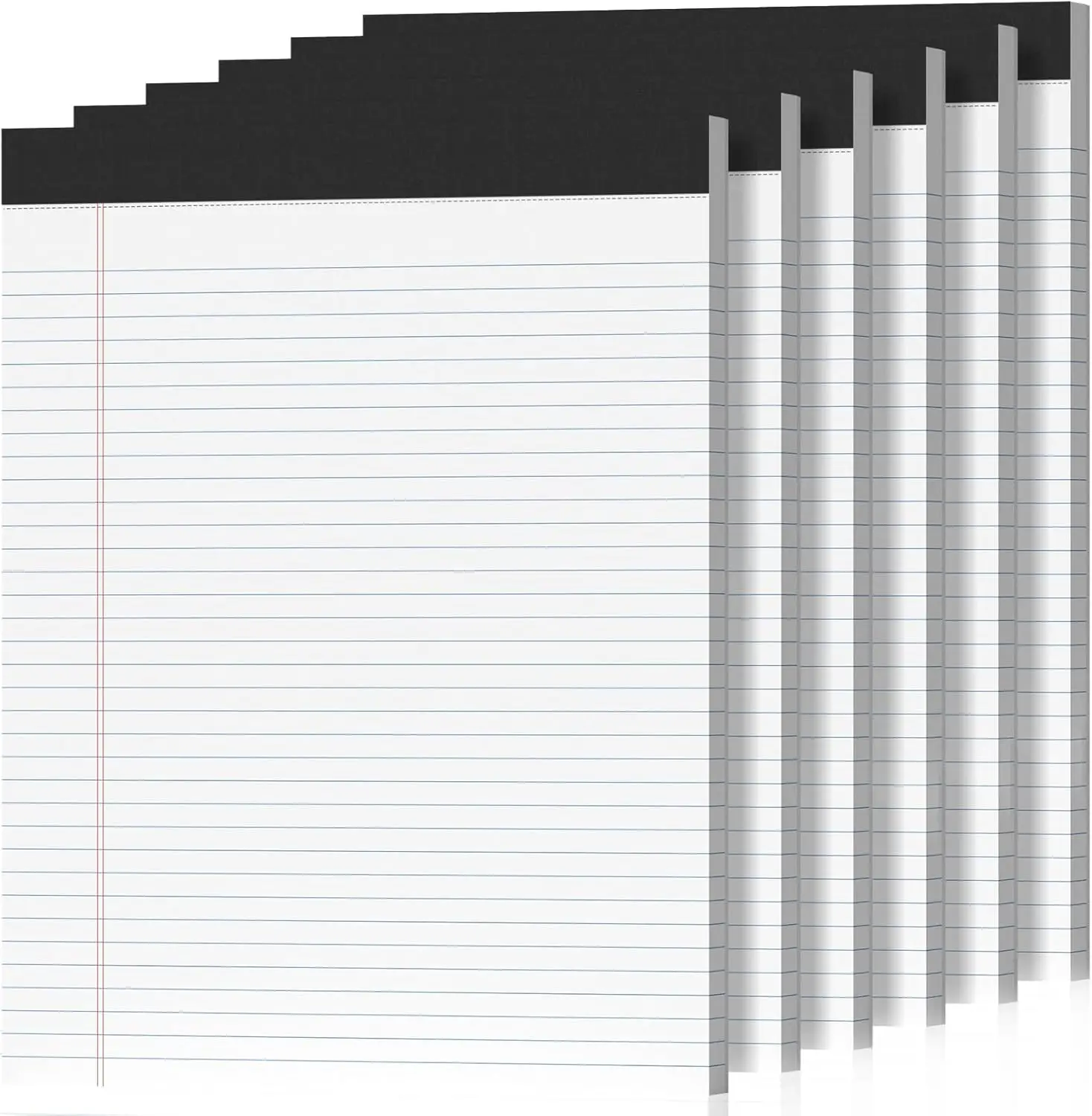 6 Pack Legal Pads 8.5x11 College Ruled 300 Sheets Note Pads with Perforated Pages for Office & School
6 Pack Legal Pads 8.5x11 College Ruled 300 Sheets Note Pads with Perforated Pages for Office & School