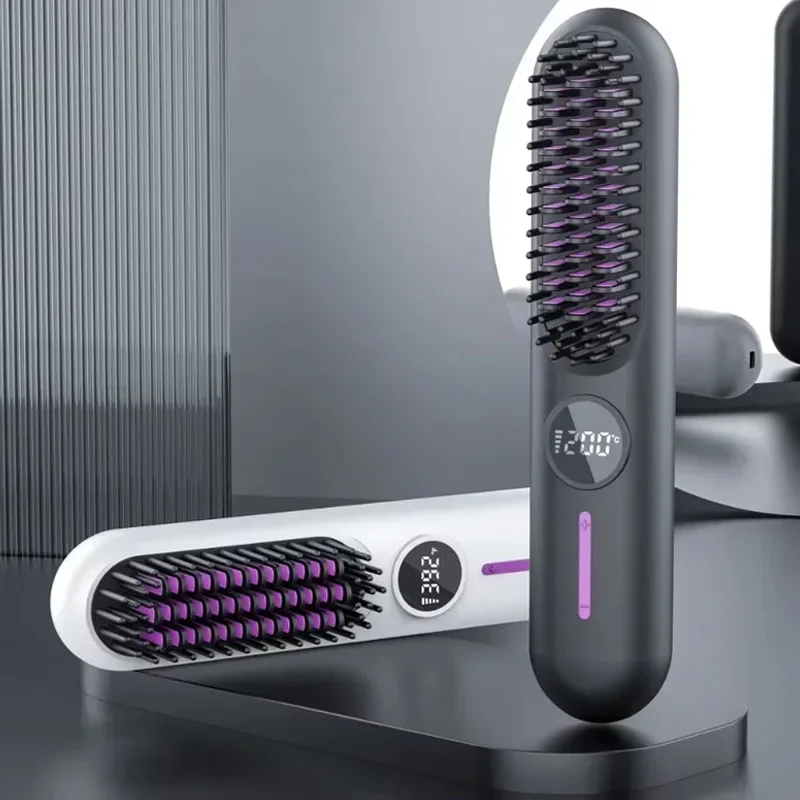 Electric Hot Comb Multifunctional Straight Hair Straightener Comb Negative Ion Anti-Scalding Styling Tool Straightening Brush
Electric Hot Comb Multifunctional Straight Hair Straightener Comb Negative Ion Anti-Scalding Styling Tool Straightening Brush