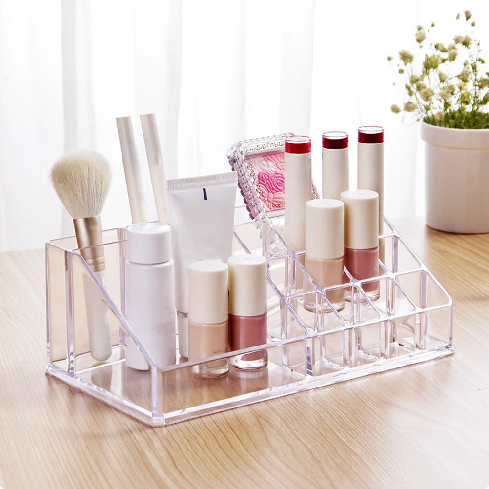 1Pcs Makeup Organizer Clear Storage Case with Multiple Grids Large Capacity Toiletry Holder for Desk Home Office Use
1Pcs Makeup Organizer Clear Storage Case with Multiple Grids Large Capacity Toiletry Holder for Desk Home Office Use
